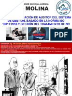 Formación de Auditor Según La Iso 19011-2018 - Carlos Rojas - Presentacion