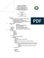 Lesson Plan Tle-Ict July 29 - August 2, 2019 Grade 7: Bunguiao National High School