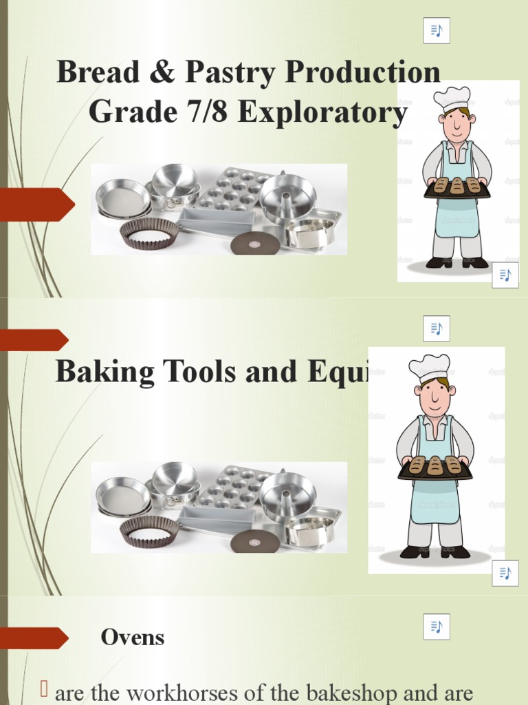 Bread & Pastry Production Grade 7/8 Exploratory PDF Sheet Pan Baking