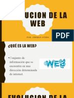 Evolucion de La Web