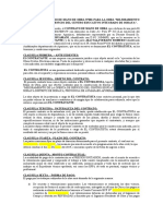 Contrato de Servicio de Mano de Obra Machimbrados