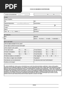 Ficha Anamnese