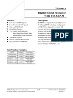 Digital Sound Processor IC with 64K SRAM