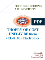 Theory of Cost (Lecture-25)