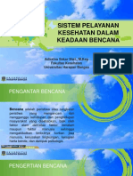 Sistem Pelayanan Kesehatan Bencana - Adiratna