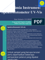 Jurnal Spektrofotometer UV Vis