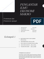 Pengantar Ilmu Ekonomi Makro: Permintaan Dan Penawaran Agregat