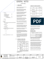 A. Design Criteria A. General Notes Schedule of Concrete Aggregates