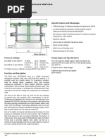 Emergency Pressure Relief Valve Protego Er/V: Special Features and Advantages