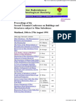 Mine Subsidence - 1991 Conference Papers