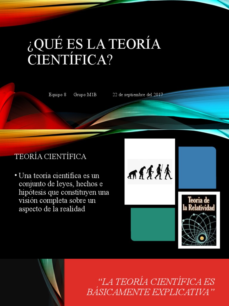 Qué Es La Teoría Científica | PDF