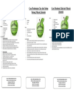 Tata Cara Membuat Sabun Jelantah Leaflet