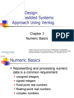 Digital Design: An Embedded Systems Approach Using Verilog: Numeric Basics