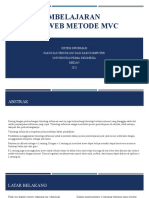 Sistem Pembelajaran Berbasis Web Metode MVC