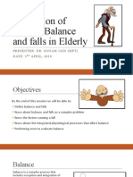 Balance and Falls in Elderly