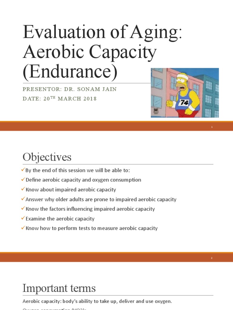 Understanding Aerobic Capacity in Aging | PDF | Aerobic Exercise ...