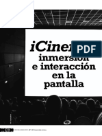 Icinema Inmersión e Interacción en La Pantalla