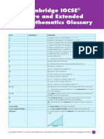 Mbridge IGCSE Core and Extended Mathematics 3rd Edition