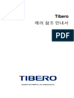 Tibero 5 Error Reference Guide - v2.1.4