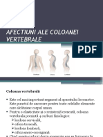 Ppt- Afectiuni Ale Coloanei