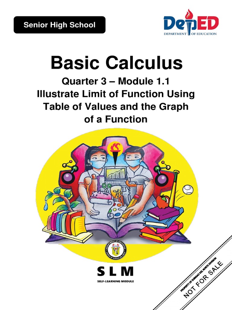 Basic Calculus: Quarter 3 - Module 1.1 Illustrate Limit of Function ... image.