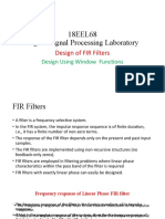 Ex - 10 - Design of FIR Filters