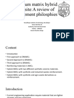 Aluminium Matrix Hybrid Composite:a Review of Reinforcement Philosphies