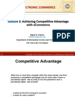 BT 0221: Electronic Commerce: Achieving Competitive Advantage With Ecommerce