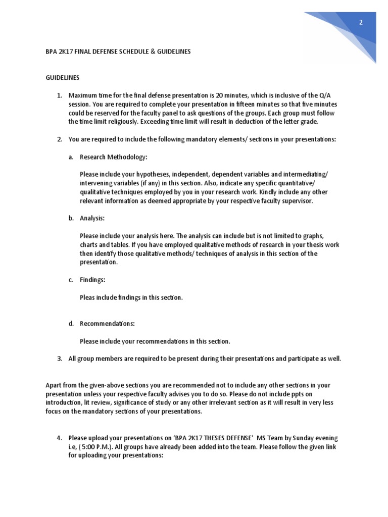 Bpa 2k17 Final Defense Schedule & Guidelines | PDF | Qualitative ...