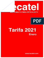 Tecatel Tarifa 2021