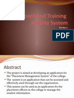 Placement and Training
