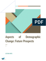 Aspects of Demographic Change