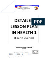 Detailed Lesson Plan in Health 1: (Fourth Quarter)