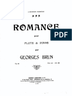 Romance Brun Flute