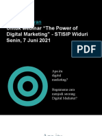 Webinar Digital Marketing Widuri - Fadhli Sofyan