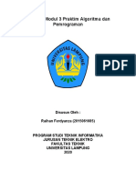 Modul 3 Tipe Data Dan Operator