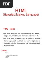 Hypertext Markup Language