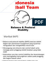 Balance and Postural Stability