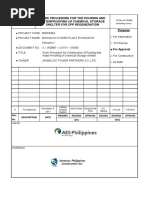 Work Procedure For Pouring and Waterproofing of Chemical Storage Shelter