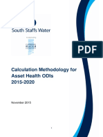 Calculation Methodology For Asset Health Odis 2015-2020: November 2015