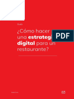 Como Hacer Una Estrategia Digital para Un Restaurante