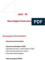Unit - III: Neurological Instrumentation