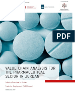 Value Chain Analysis of The Pharmaceutical Sector in Jordan