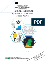 Physical Science: Quarter 2 - Module 6 Radio Waves