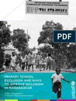 Primary School Exclusion and Ways To Improve Inclusion in Madagascar