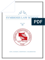 Symbiosis Law School: Care - Courage - Competence - Collaboration