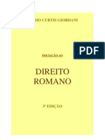 Iniciação Ao Direito Romano (1996) - MARIO CURTIS GIORDANI