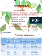 Session 4 - Pronouns - To Sts
