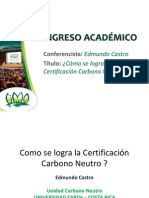 Cómo Se Logra La Certificación Carbono Neutro - EDMUNDO CASTRO