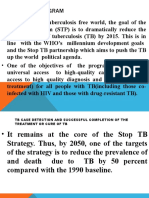 Stop TB Program - Envisioning A Tuberculosis Free World, The Goal of The
